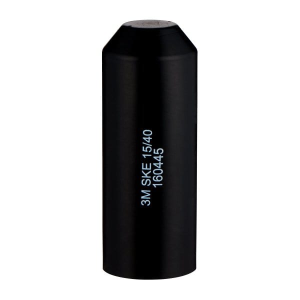 3M - SKE 15/40 Warmschrumpf-Endkappe, Schwarz, 40/15mm