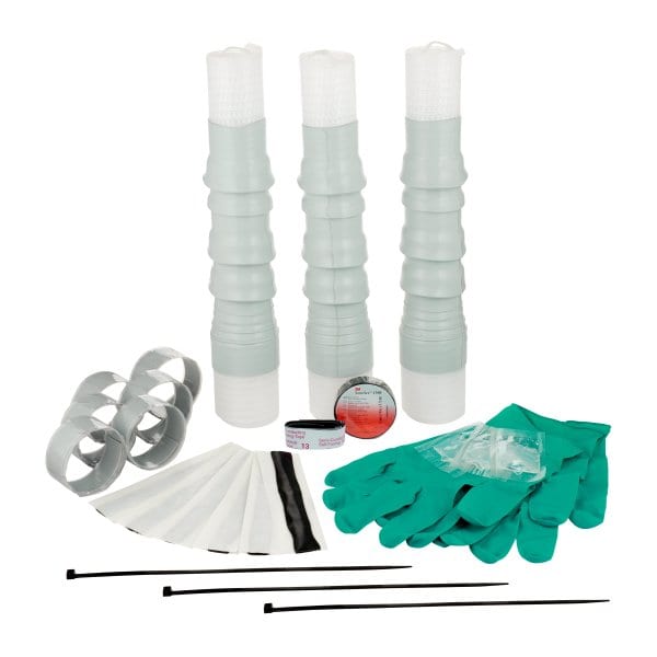 3M - Endverschlussgar, 12/20kV Innen 1x70-240mm², 6/10kV Freiluft 1x150-300mm²