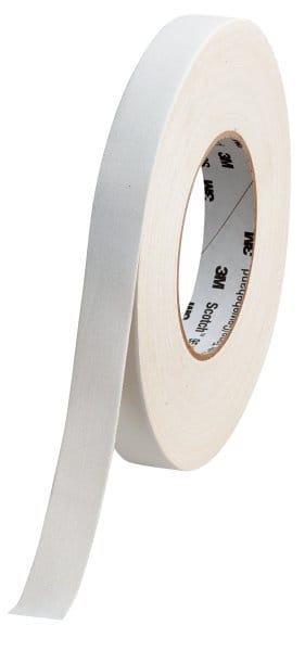 3M - Scotch® 9545N Imprägniertes Gewebeband, Weiss, 19mmx50m, 0,3mm