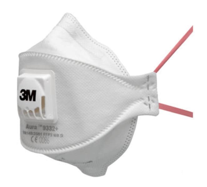 3M - Aura™ Atemschutzmaske 9332+, FFP3, mit Cool Flow™ Ausatemventil