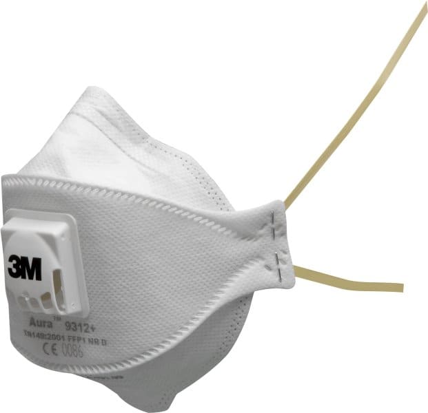 3M - Aura™ Atemschutzmaske 9312+, FFP1, mit Cool Flow™ Ausatemventil