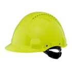 3M - Schutzhelm ABS neongrün PVC-Schweißband Pinlock 54-62cm