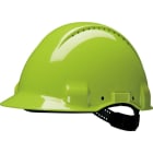 3M - G3000 Schutzhelm in Neongrün, Pinlock und Lederschweißband