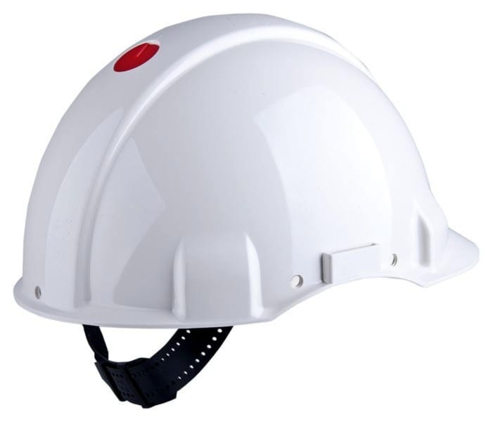 3M - Schutzhelm ABS weiß PVC-Schweißband Ratsche 53-62cm 440VAC