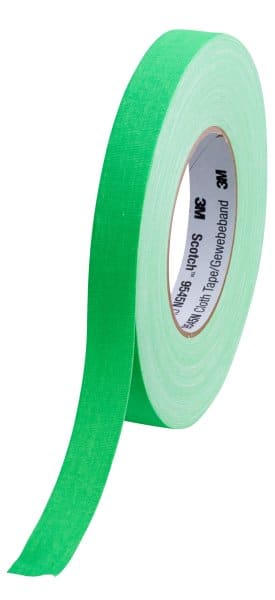 3M - Scotch® 9545N Imprägniertes Gewebeband, Grün, 19mmx50m, 0,3mm