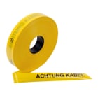 3M - Trassenwarnband ''Achtung Starkstromkabel'', 40mmx250m, 0,15mm