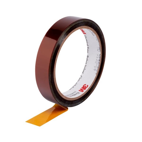 3M - ET 92 Polyimidfolie, Bernstein, 19mmx33 mx0,08mm