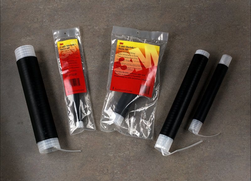 3M - PST Kaltschrumpfschlauch, EPDM, Schwarz, 98,3/24,4mm, 235mm