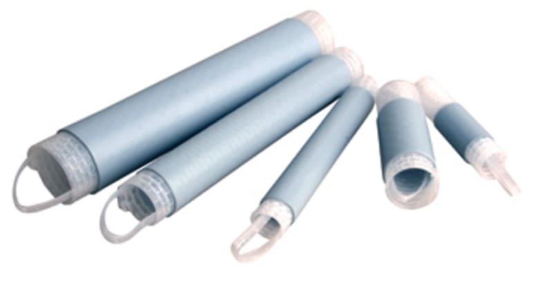 3M - Kaltschrumpfschlauch, Silikon, Hellgrau, 14,3/8,9mm, 159mm