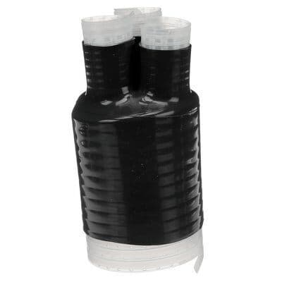 3M - Kaltschrumpf-Aufteilkappe, EPDM, 3-Finger, Dunkelgrau, Grösse B