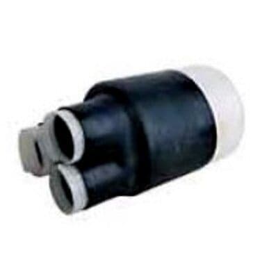 3M - Kaltschrumpf-Aufteilkappe, EPDM, 3-Finger, Dunkelgrau, Grösse E