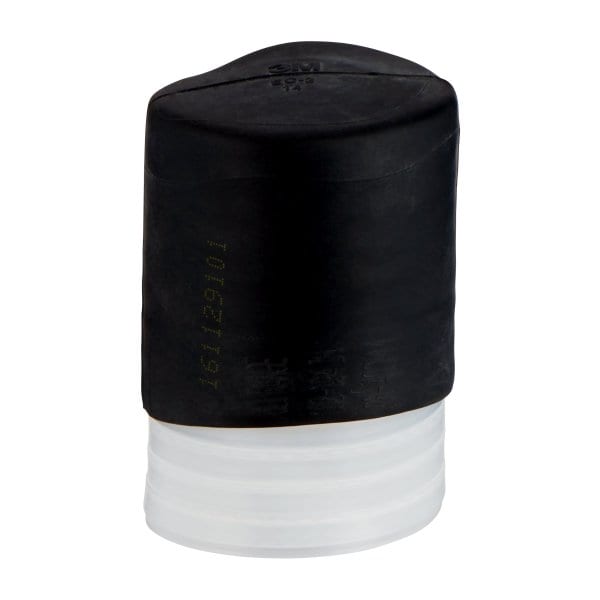 3M - EC-3 Kaltschrumpf-Endkappe, EPDM, Schwarz, Kabel-DM 26-49,2mm