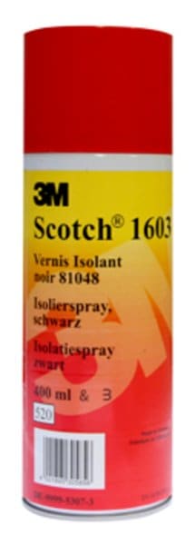 3M - Scotch® 1603 Isolierlack, Schwarz, 400ml