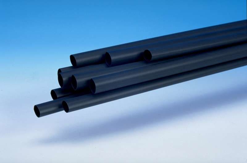 3M - ETW-803 Dünnwandiger Warmschrumpfschlauch mit Kleber, Schwarz, 12/4mm, 3m