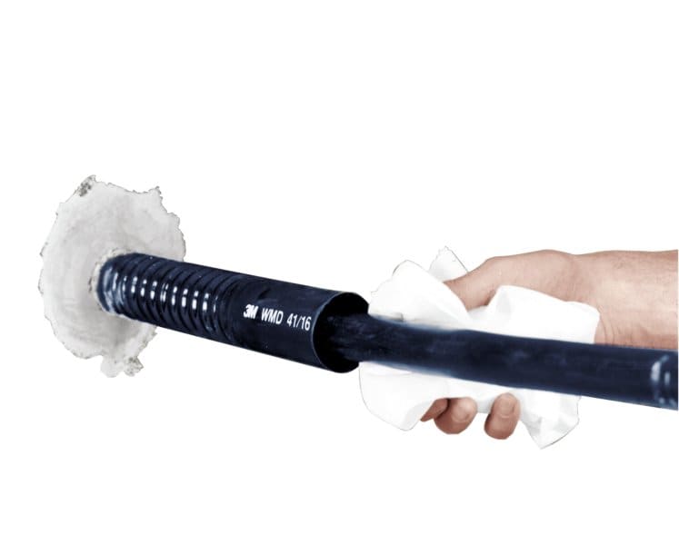 3M - WMD 26/10 Warmschrumpf-Mauerdurchführung, Schwarz, Rohr-DM 10-26mm