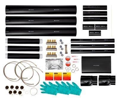 3M - Übergangsgarnitur, Masse/Kunststoffkabel,12/20kV, 3x50-240/3x1x50-240mm²