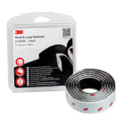 3M - Haken- und Schlaufenband SJ352B, Schwarz, 25,4mmx1,25m,4,4mm