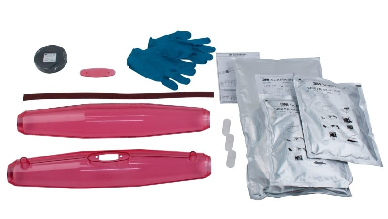 3M - Scotchcast Gießharz-Verbindungsgarnitur, bis 3x 240 mm²