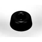 3M - Bumpon SJ5009BL, Schwarz, 6Stck, 22,3x10,1mm,Klebstoff R-30