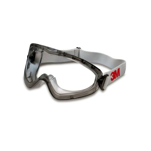 3M - Vollsicht-Schutzbrille, indir.Belüf, Antikratz/Antifog, Polycarbonatscheibe klar