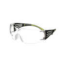 3M - SecureFit™ Schutzbrille, sw/gn Bügel, Antikratz/Anti-Fog, klar, +2,5 Stärke