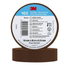 3M - 3M™ Temflex™ Vinyl-Isolierband 165, Braun, 19mmx25m