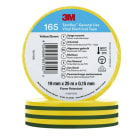 3M - 3M™ Temflex™ Vinyl-Isolierband 165, Grün/Gelb, 19mmx25m