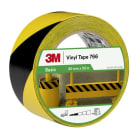 3M - Gefahrenmarkierungsband 766i, Gelb/Schwarz, 50 mm x 33 m, einzelverpackt