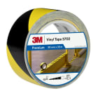 3M - Gefahrenmarkierungsband 5702, Gelb/Schwarz, 50 mm x 33 m, Einzeln praktisch verpackt