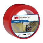 3M - Weich-PVC-Klebeband 471, Rot, 50 mm x 33 m, 0,14 mm, einzelverpackt