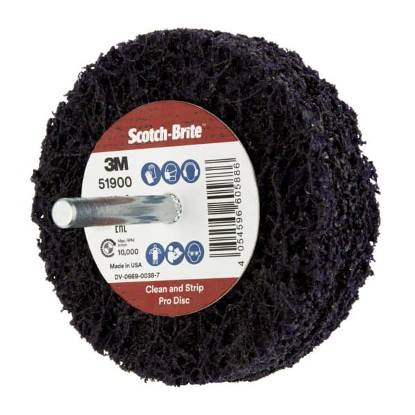 3M - Scotch-Brite Grobreinigungsscheibe XT-ZS Pro, 150 mm x 13 mm x 8 mm, S XCRS