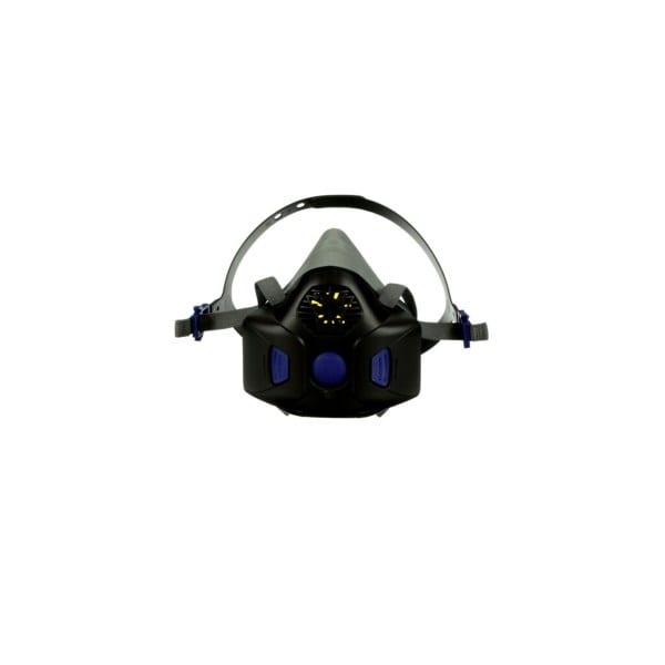 3M - Secure Click Mehrweg-Atemschutz-Halbmaske, Sprachmembran Medium HF-802SD