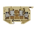 WEIDMÜLLER - Sicherungs-Reihenklemme, Schraubanschl, 4mm², 500V, 6.3A, beige
