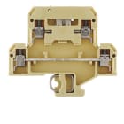 WEIDMÜLLER - Mehrstock-Reihenklemme, Schraubanschl, 4mm², 400V, 10A, beige/gelb