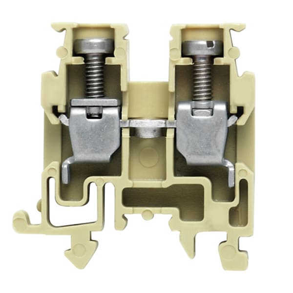 WEIDMÜLLER - Durchgangs-Reihenklemme, Schraubanschl, 2.5mm², 250V, 24A
