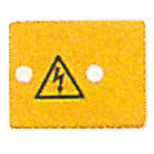WEIDMÜLLER - Klemmenabdeckung, PVC, gelb, H:24.2mm, B:20mm, T:1mm