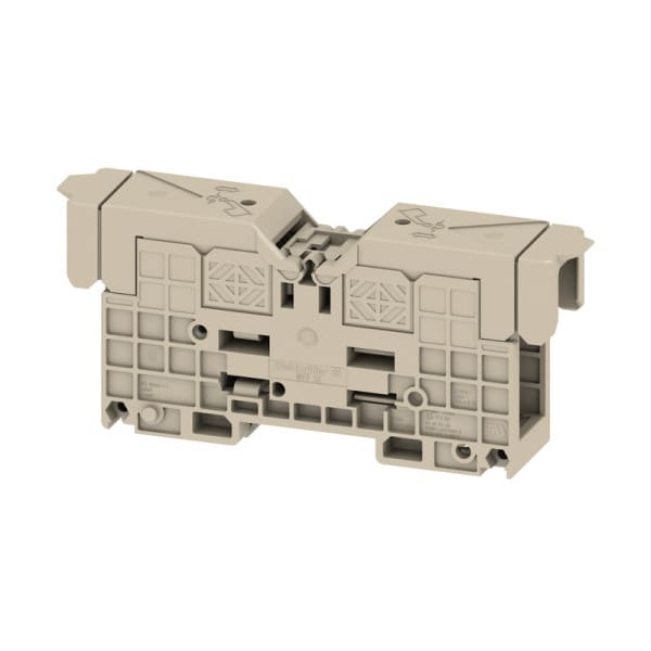 WEIDMÜLLER - Bolzenklemme, Bolzen, 35mm², 1000V, 125A, M 6, TS 35, dunkelbeige
