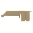 WEIDMÜLLER - Klemmenabdeckung, PA66, beige, H:139mm, B:54mm, T:43.9mm