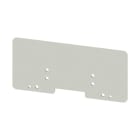 WEIDMÜLLER - Trennwand (Klemmen), Abschluss- und Zwischenplatte, 140x63mm, grau