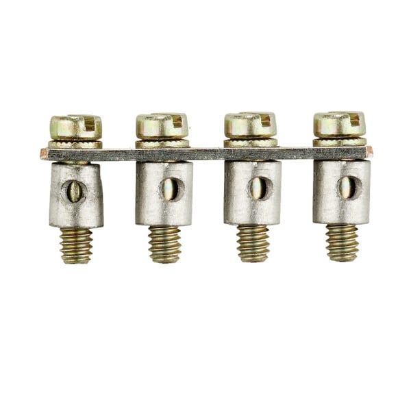 WEIDMÜLLER - Querverbinder, geschraubt, Pole:4, Raster 6.1mm, 24A, grau