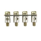 WEIDMÜLLER - Querverbinder, geschraubt, Pole:4, Raster 6.1mm, 24A, grau