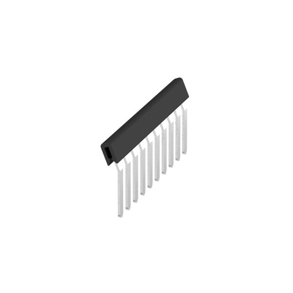 WEIDMÜLLER - Querverbinder, geschraubt, Pole:10, Raster 5.1mm, Isoliert, schwarz