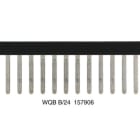 WEIDMÜLLER - Querverbinder, geschraubt, Pole:24, Raster 5.1mm, Isoliert, schwarz