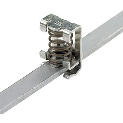 WEIDMÜLLER - Schirmanschlussklemme, Raster inmm: 13.00, Kabeldurchmesser,mAx.: 8mm, Stahl