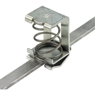 WEIDMÜLLER - Schirmanschlussklemme, Raster inmm: 25.00, Kabeldurchmesser,mAx.: 20mm, Stahl