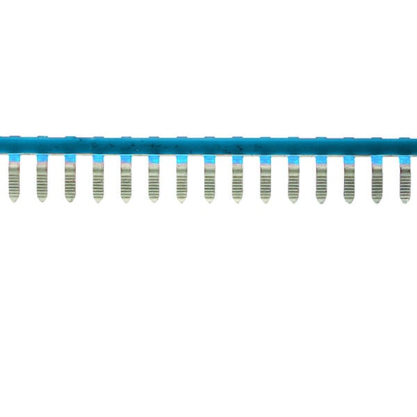 WEIDMÜLLER - Querverbinder, geschraubt, Pole:50, Raster 6.2mm, Isoliert, blau
