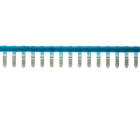 WEIDMÜLLER - Querverbinder, geschraubt, Pole:50, Raster 6.2mm, Isoliert, blau