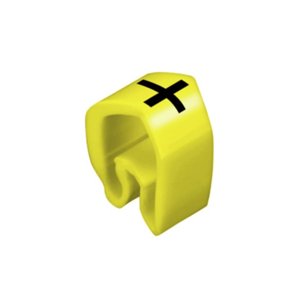 WEIDMÜLLER - Leitermarkierer, 4-10mm, 4x7mm, Symbol +, PVC, gelb