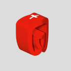 WEIDMÜLLER - Leitermarkierer, 2.5-5mm, 3x4.2mm, Symbol +, PVC, rot
