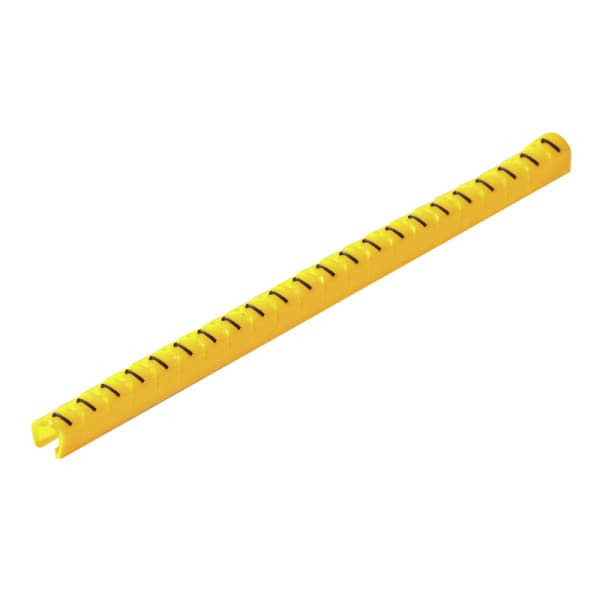 WEIDMÜLLER - Leitermarkierer, 2-3mm, 3x4mm, Zahlen 3, PVC, gelb